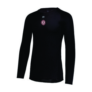 Russell - Coolcore Long Sleeve Compression Tee - Black
