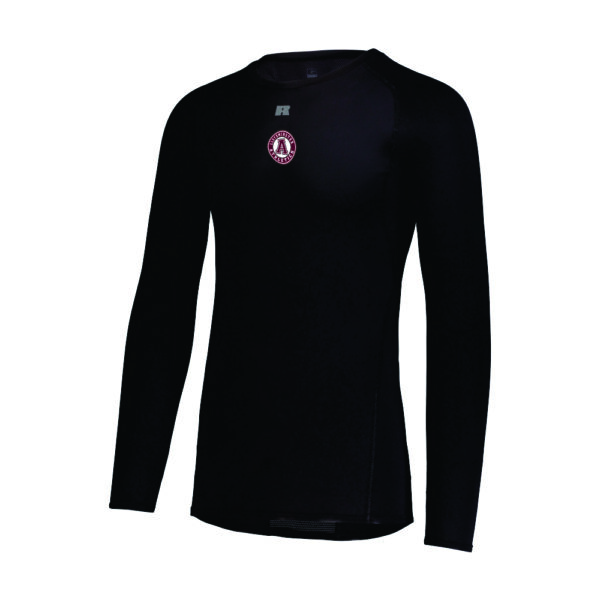 Russell - Coolcore Long Sleeve Compression Tee - Black