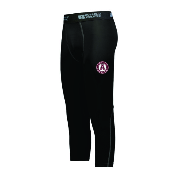 Russell - Coolcore Compressions 7/8 Tight Pants- Black