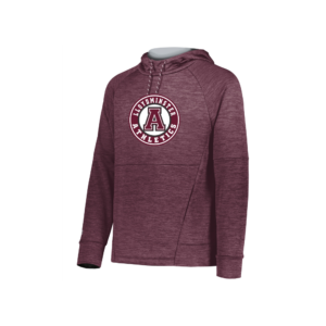 ADULT ALL-PRO PERFORMANCE FLEECE HOODIE - MAROON