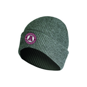 Waffle Knit Cuff Beanie - Graphite